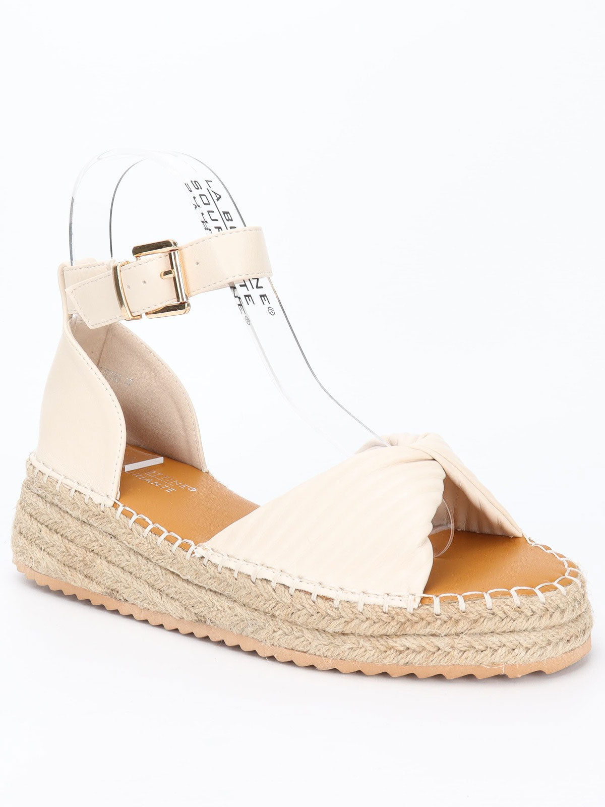 Pippa - Söta sandaler med plattform - Beige